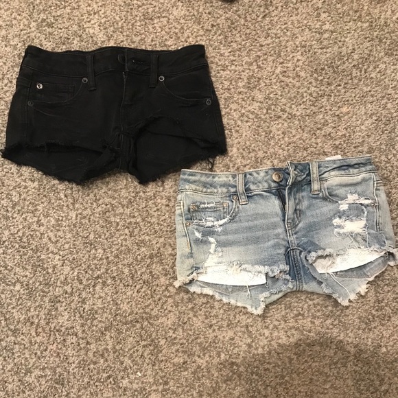 American Eagle Outfitters Pants - 2 American eagle Jean shorts size 00